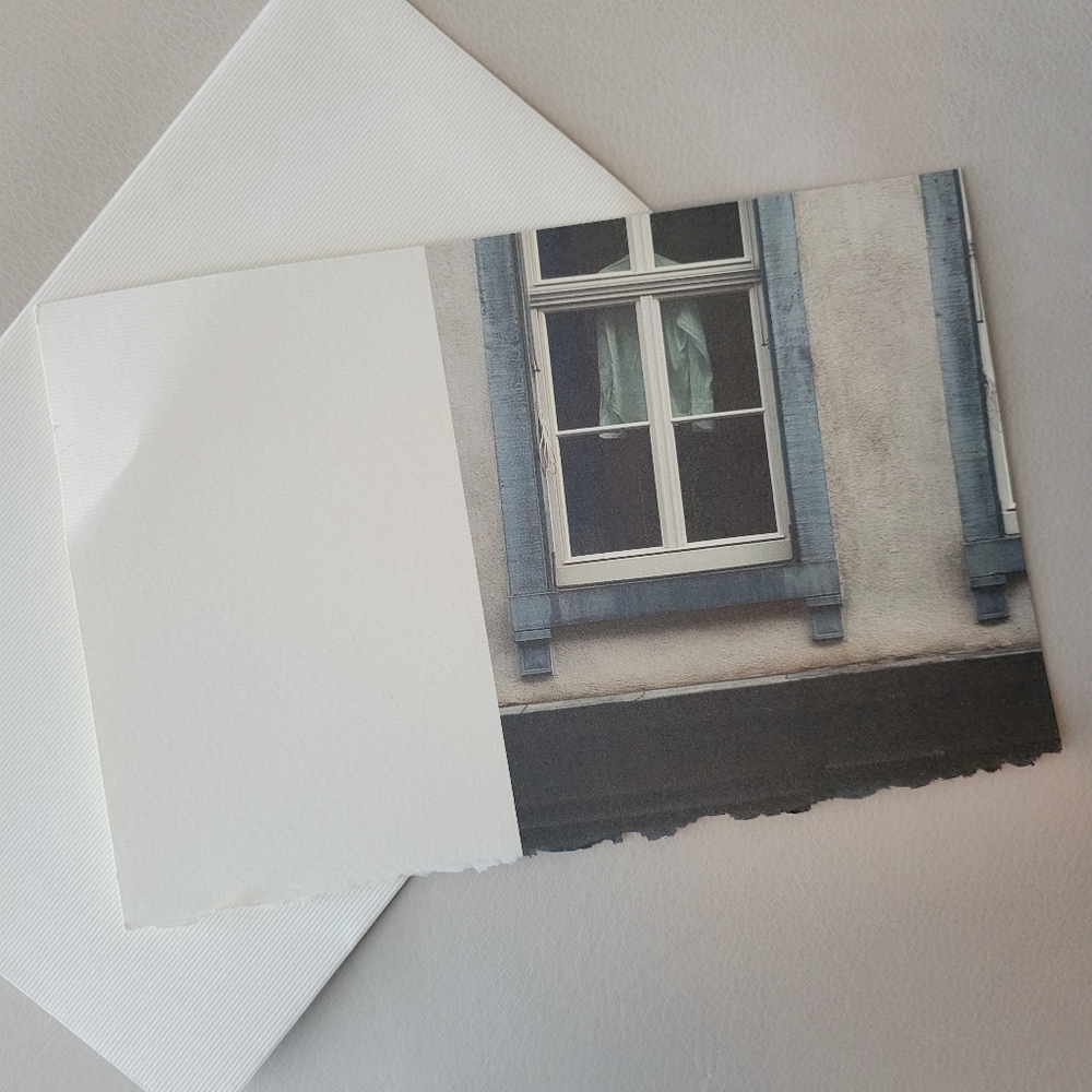 Artist Signed Window Image Card ~ "KAT" 2012 Basel Switzerland ~ Moody! FINAL !!